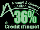 Cr&eacute;dit d'imp&ocirc;t sur votre pompe &agrave; chaleur